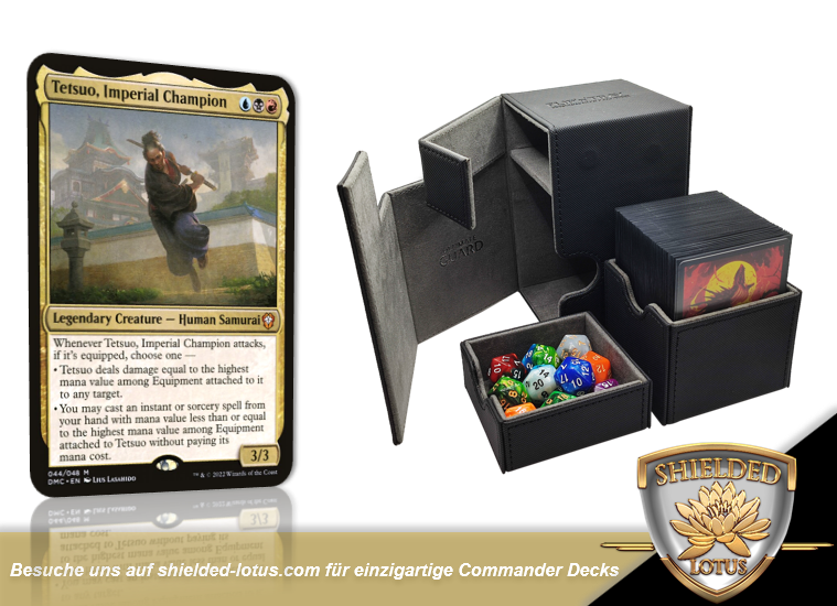 MTG Magic the Gathering Commander Deck - Tetsuo, Imperial Champion (Samurai)