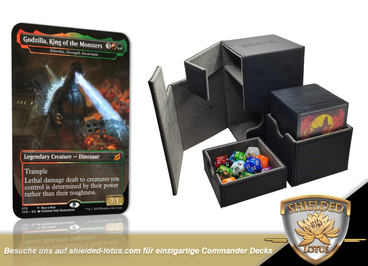 MTG Magic the Gathering Commander Deck - Zilortha, Strength Incarnate Shielded Lotus MTG Magic the Gathering Commander Deck - Zilortha, Strength Incarnate Shielded Lotus