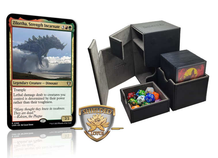 MTG Magic the Gathering Commander Deck - Zilortha, Strength Incarnate (Godzilla & Dinosaurs)