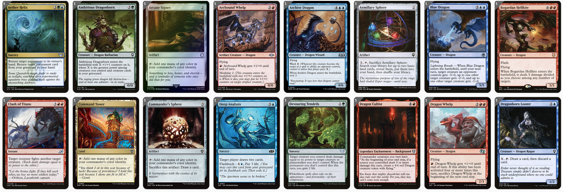 MTG Magic the Gathering Commander Deck - Miirym, Sentinel Wyrm (Dragon Shielded Lotus MTG Magic the Gathering Commander Deck - Miirym, Sentinel Wyrm (Dragon Shielded Lotus