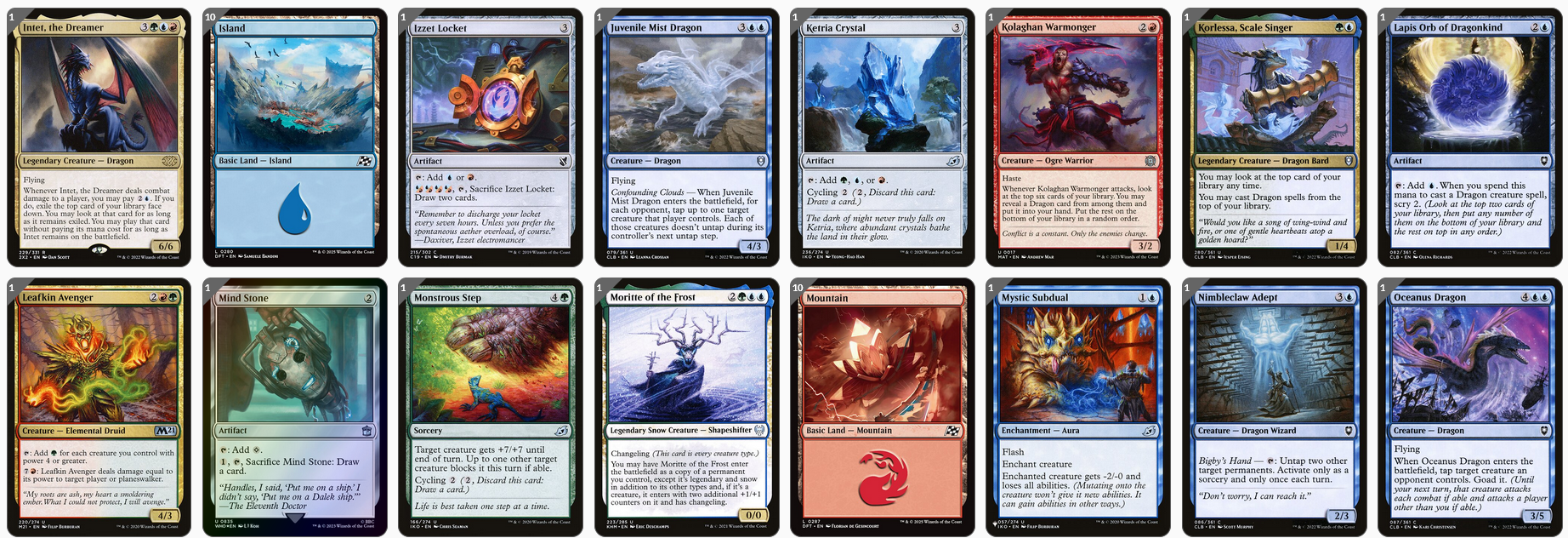 MTG Magic the Gathering Commander Deck - Miirym, Sentinel Wyrm (Dragon Shielded Lotus MTG Magic the Gathering Commander Deck - Miirym, Sentinel Wyrm (Dragon Shielded Lotus