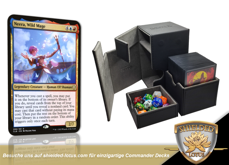 MTG Magic the Gathering Commander Deck - Neera, Wild Mage(Chaos & Big Mana)