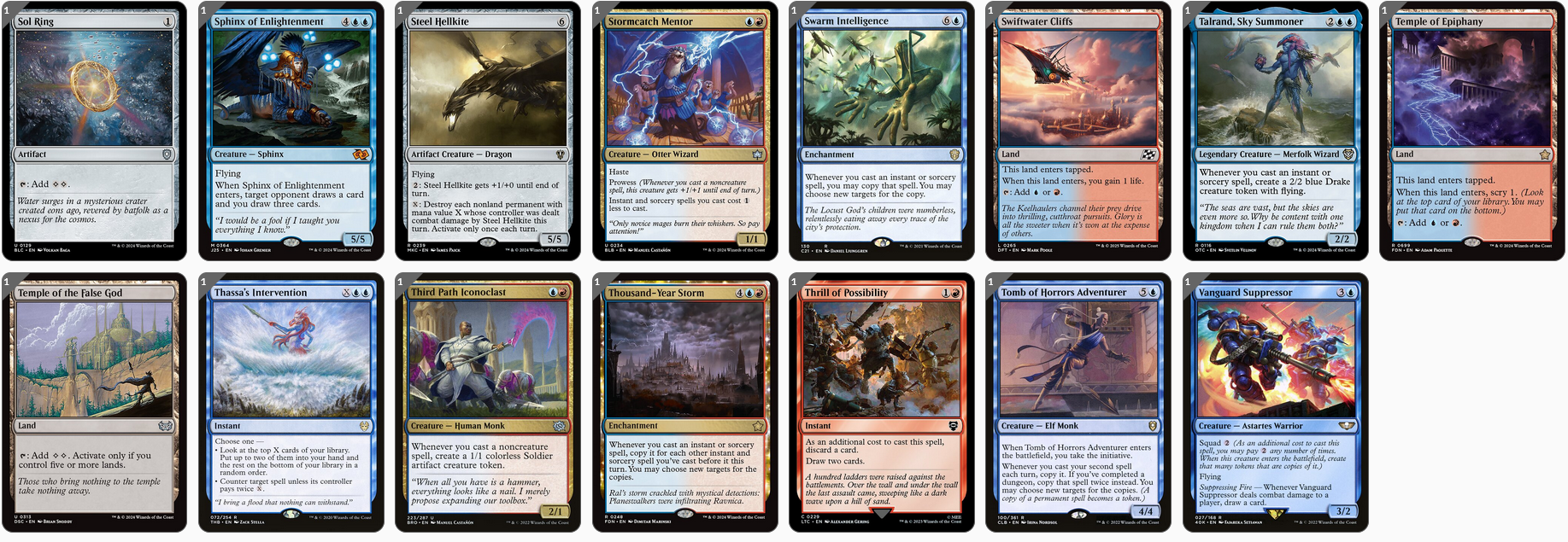 MTG Magic the Gathering Commander Deck - Neera, Wild Mage(Chaos & Big Mana)