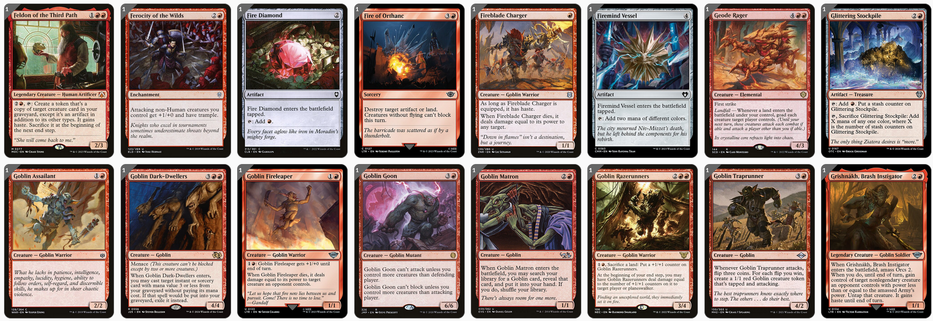 MTG Magic the Gathering Commander Deck - Muxus, Goblin Grandee (Goblins)
