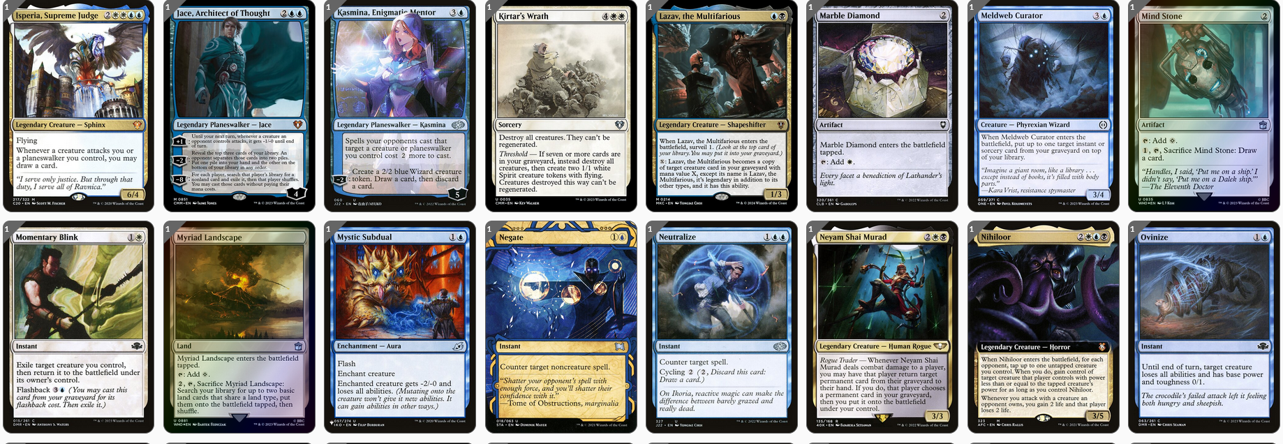 MTG Magic the Gathering Commander Deck - Sen Triplets (Stax, Control) Shielded Lotus MTG Magic the Gathering Commander Deck - Sen Triplets (Stax, Control) Shielded Lotus