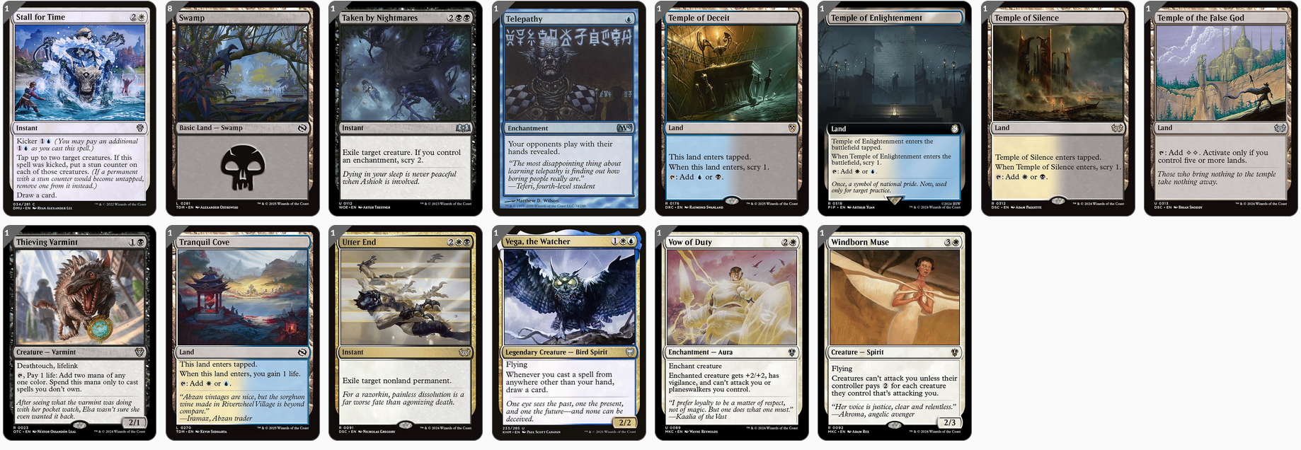 MTG Magic the Gathering Commander Deck