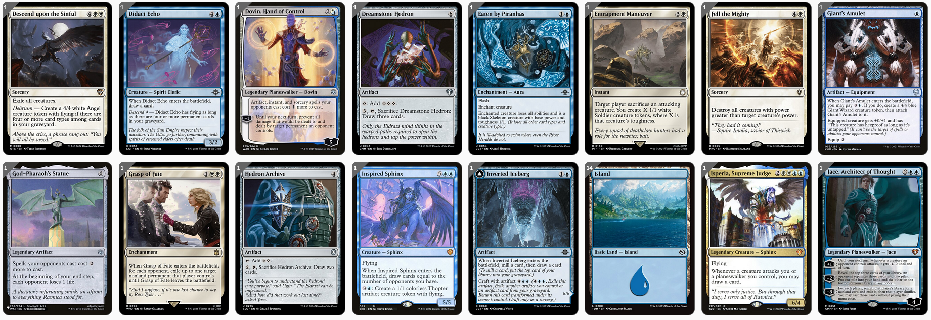 MTG Magic the Gathering Commander Deck - Grand Arbiter Augustin IV (Control)