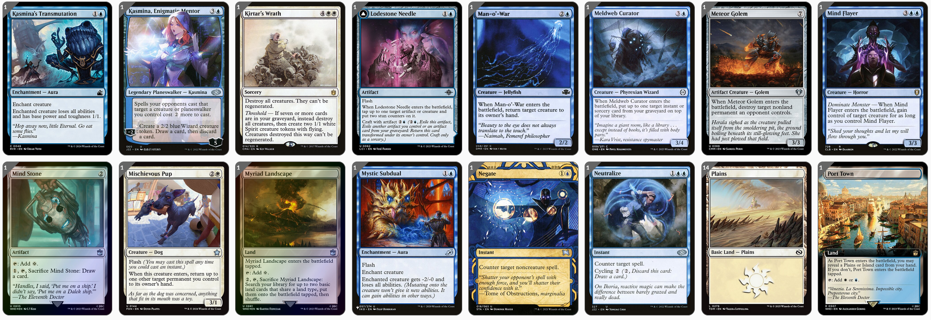 MTG Magic the Gathering Commander Deck - Grand Arbiter Augustin IV (Control)