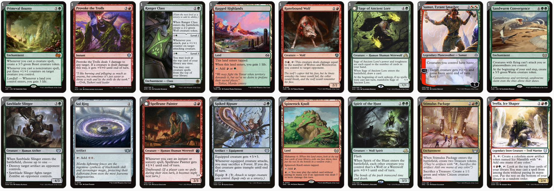 MTG Magic 100-Karten Commander Deck - Tovolar, Dire Overlord (Werwolf, Werewolf)
