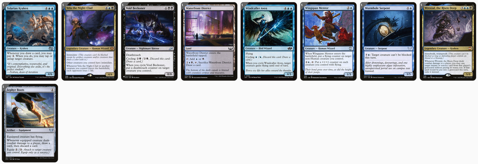 MTG Magic the Gathering Commander Deck - Satoru Umezawa (Ninja & Monsters)