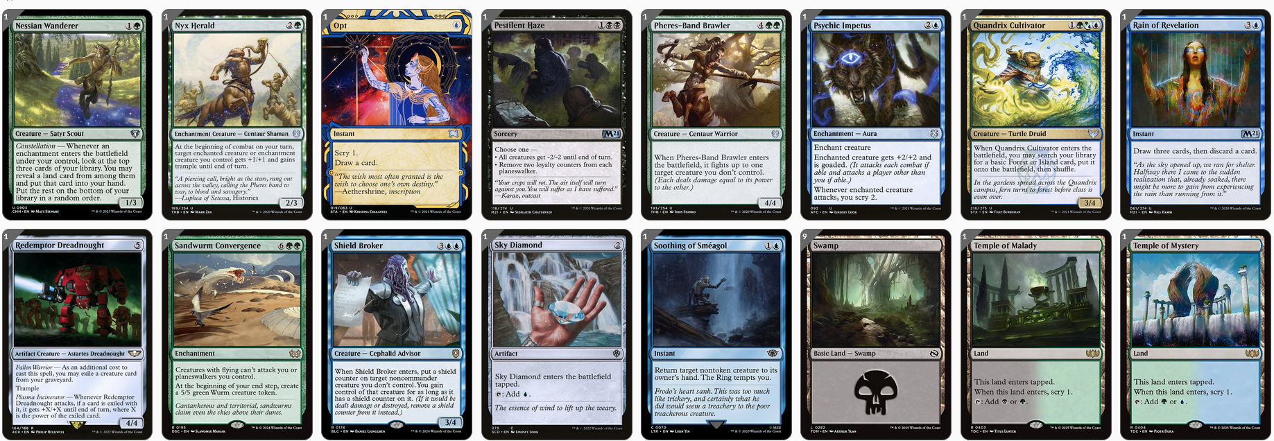 MTG Magic 100-Karten Commander Deck -  Tatsunari, Toad Rider (Frogs)