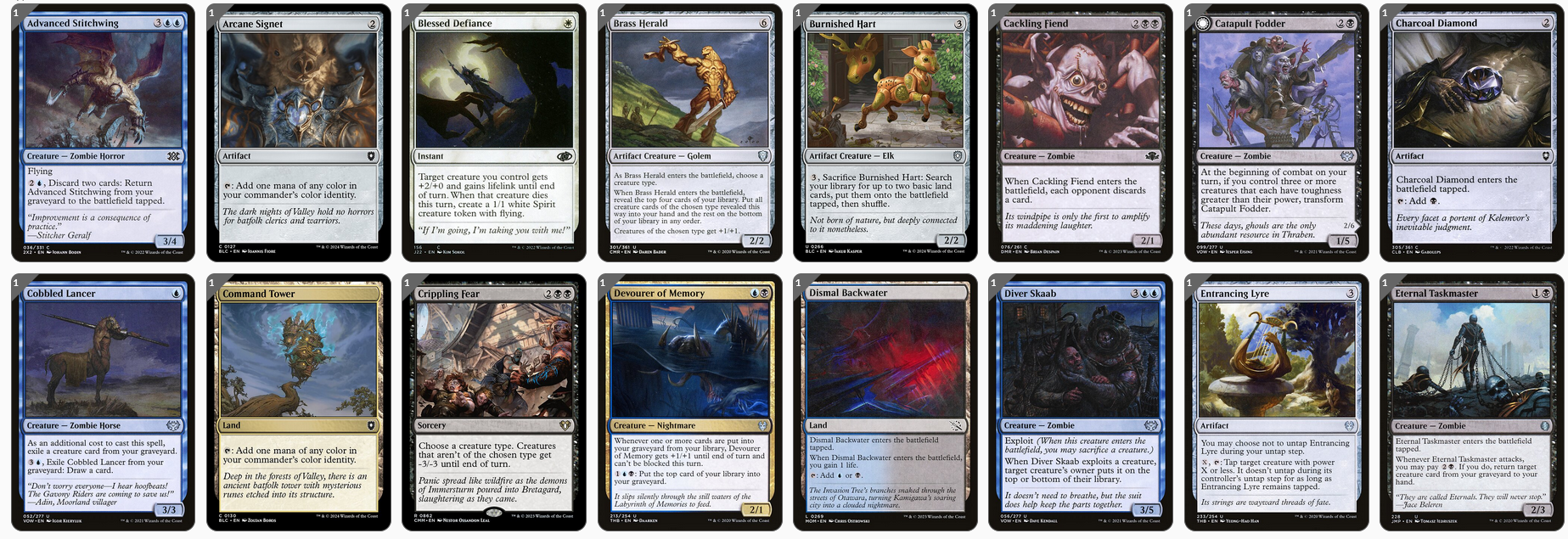 MTG Magic 100-Karten Commander Deck - Nevinyrral, Urborg Tyrant (Zombies)