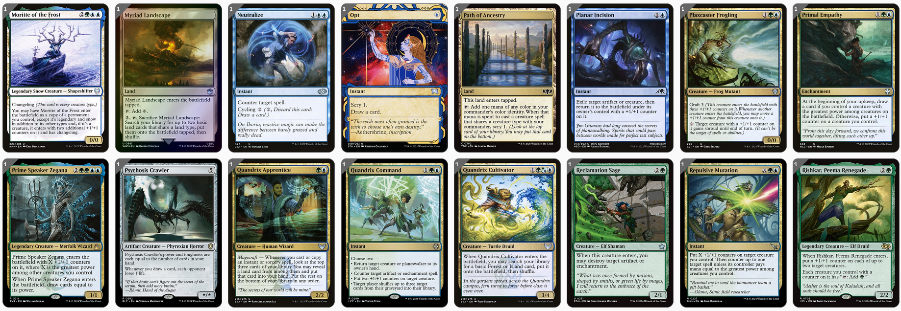 MTG Magic the Gathering Commander Deck - Pir, Imaginative Rascal // Toothy, Imaginary Friend