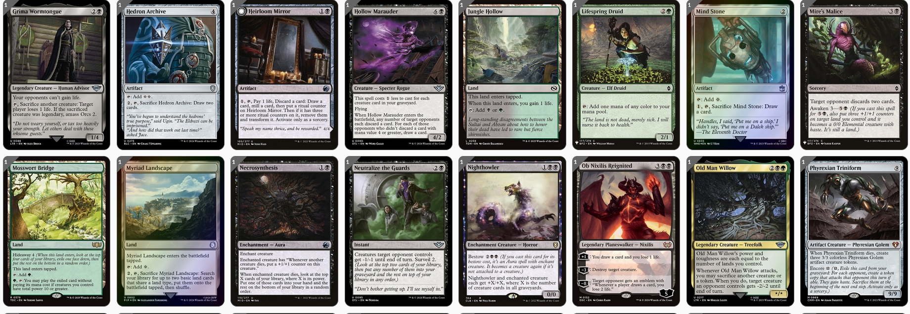 MTG Magic 100-Karten Commander Deck Jarad, Golgari Lich Lord (Graveyard, Friedhof)