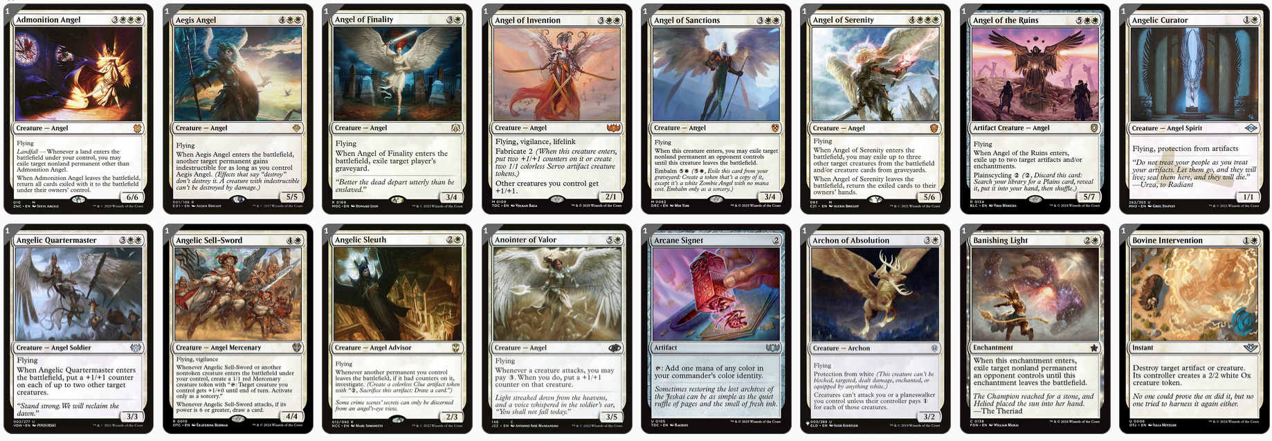 MTG Magic 100-Karten Commander Deck - Giada, Font of Hope (Angel, Engel)