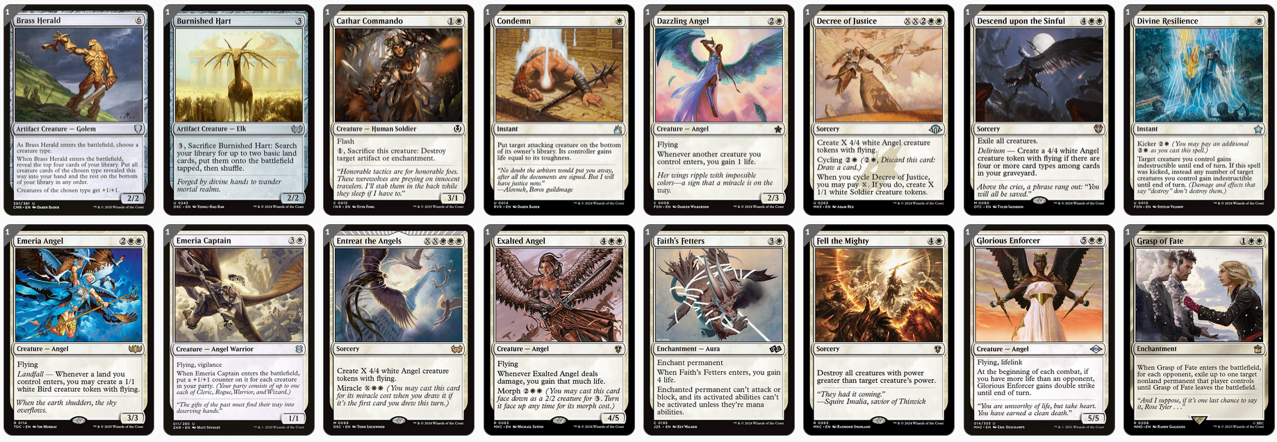 MTG Magic 100-Karten Commander Deck - Giada, Font of Hope (Angel, Engel)