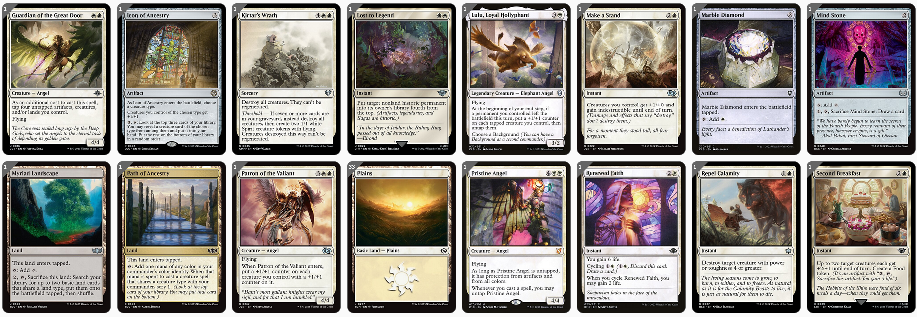 MTG Magic 100-Karten Commander Deck - Giada, Font of Hope (Angel, Engel)