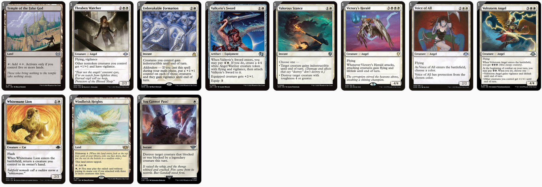 MTG Magic 100-Karten Commander Deck - Giada, Font of Hope (Angel, Engel)