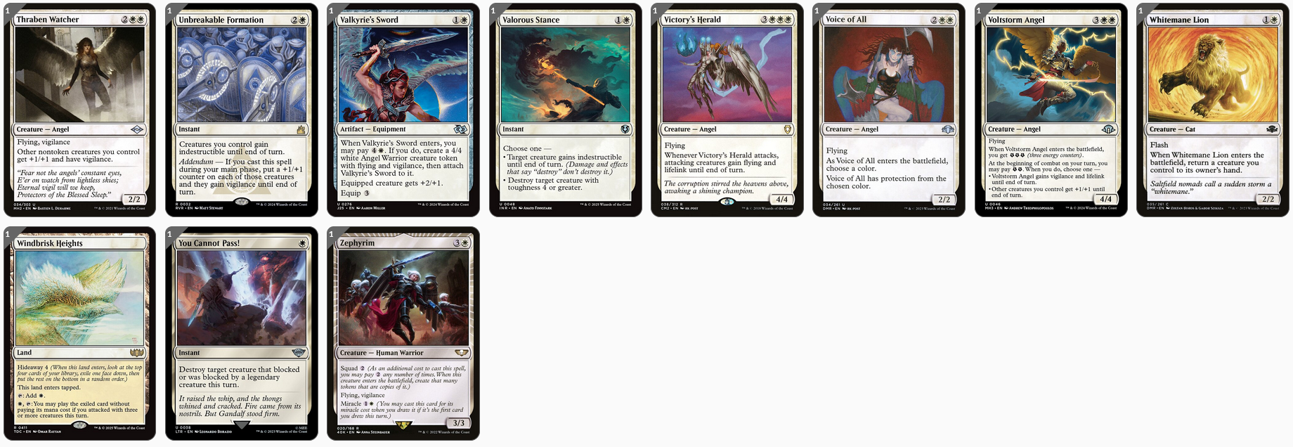 Magic the Gathering Commander Deck - Sephara, Sky's Blade (Flying Doom)
