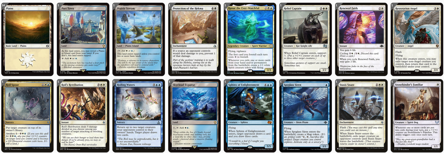 MTG Magic the Gathering Commander Deck - Brago, King Eternal (Flicker)