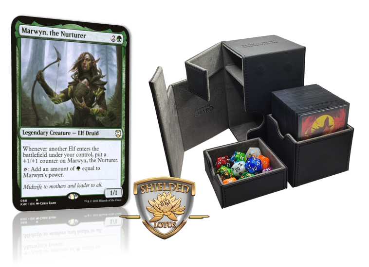 MTG Magic the Gathering Commander Deck - Marwyn, the Nurturer (Mono Green Elves)