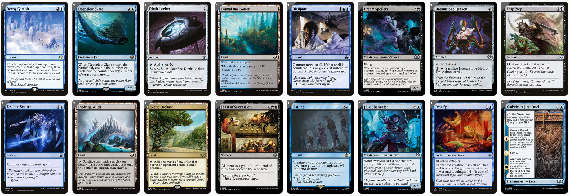 MTG Magic the Gathering Commander Deck - Toxrill, the Corrosive (-1/-1 Counter)