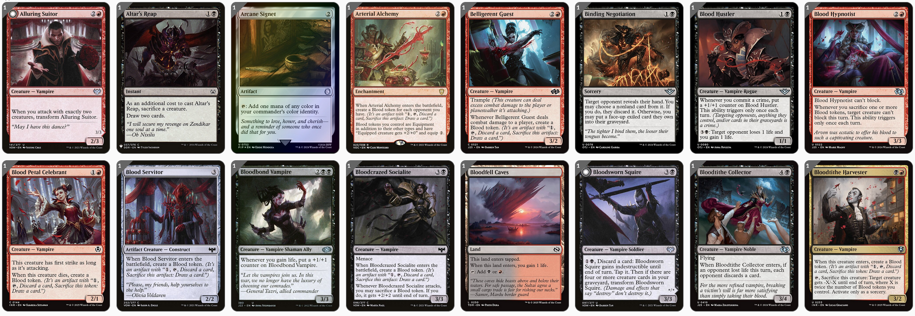 MTG Magic the Gathering Commander Deck - Strefan, Maurer Progenitor (Blood Vampires)