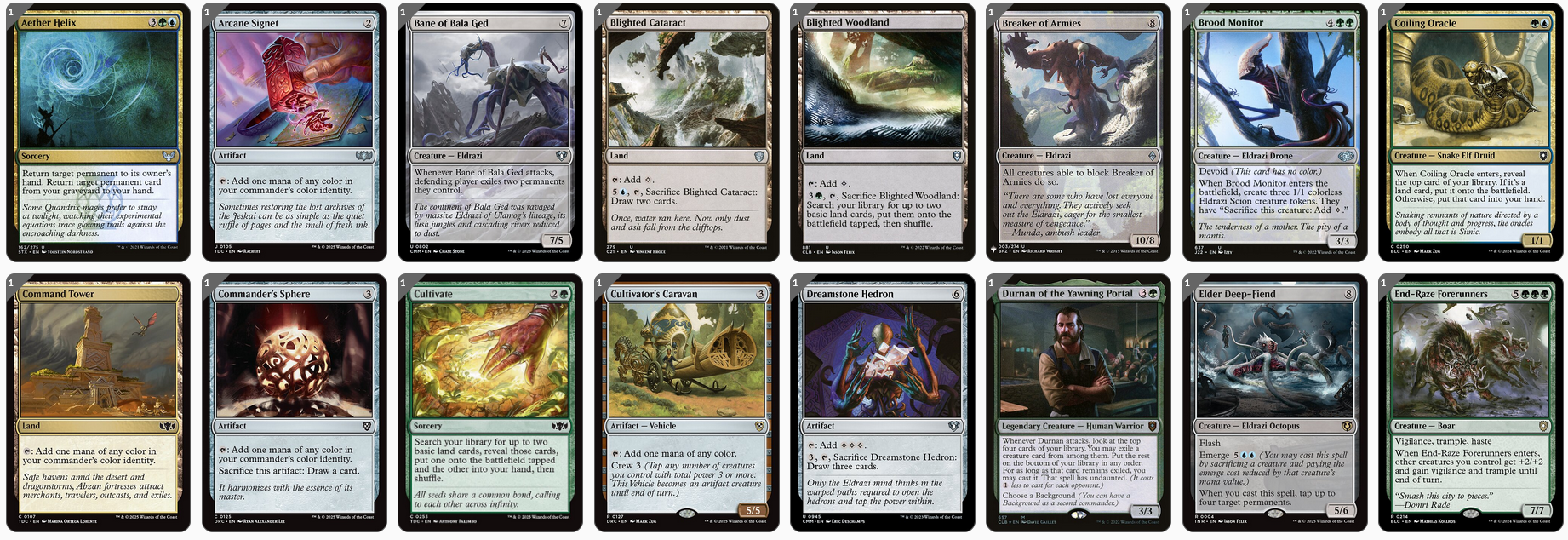 MTG Magic the Gathering Commander Deck - Arixmethes, Slumbering Isle (Big Sea Creatures)