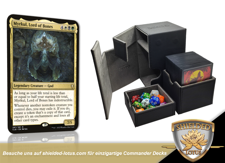 MTG Magic the Gathering Commander Deck - Myrkul, Lord of Bones (Verzauberungen)