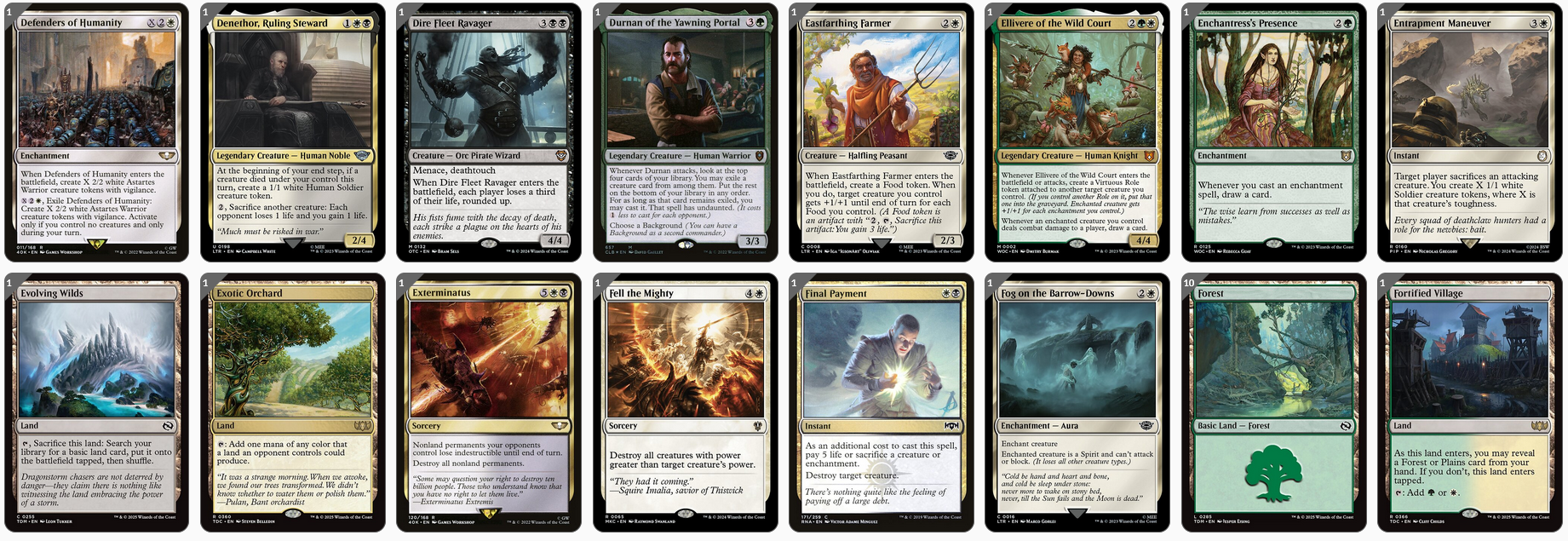 MTG Magic the Gathering Commander Deck - Myrkul, Lord of Bones (Verzauberungen)