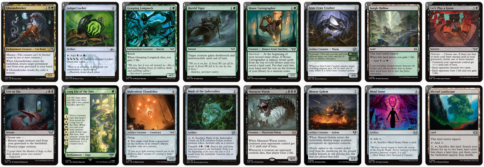 MTG Magic the Gathering Commander Deck - Rendmaw, Creaking Nest (Black Birds)
