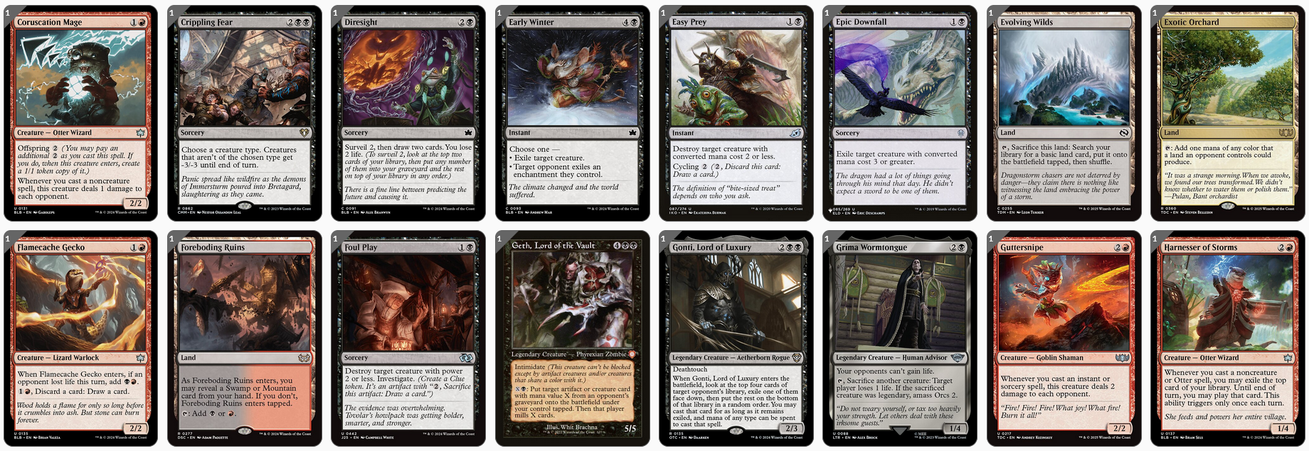 MTG Magic the Gathering Commander Deck - Kuja, Genome Sorcerer (Black Wizards)