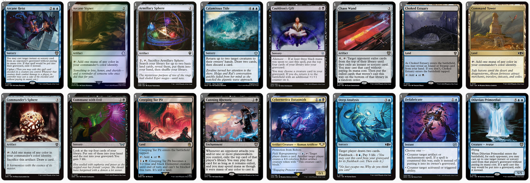 MTG Magic Commander Deck - Tasha, the Witch Queen (Exile, Mill)