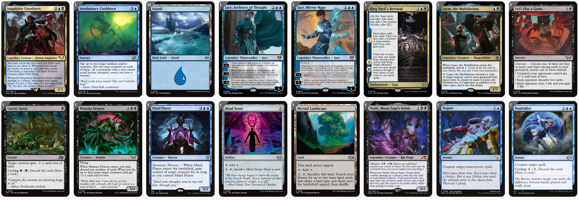 MTG Magic Commander Deck - Tasha, the Witch Queen (Exile, Mill)