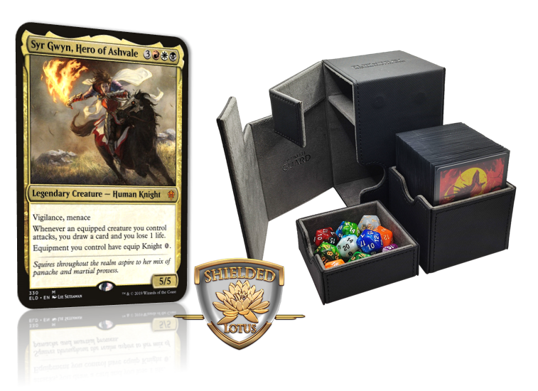MTG Magic the Gathering Commander Deck - Syr Gwyn, Hero of Ashvale (Kn Shielded Lotus MTG Magic the Gathering Commander Deck - Syr Gwyn, Hero of Ashvale (Kn Shielded Lotus