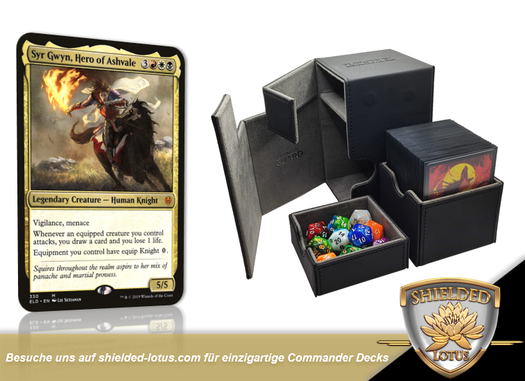 MTG Magic the Gathering Commander Deck - Syr Gwyn, Hero of Ashvale (Knights & Equipment)