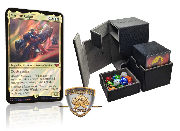 MTG Magic the Gathering Commander Deck - Marneus Calgar (Warhammer 40K Shielded Lotus MTG Magic the Gathering Commander Deck - Marneus Calgar (Warhammer 40K Shielded Lotus