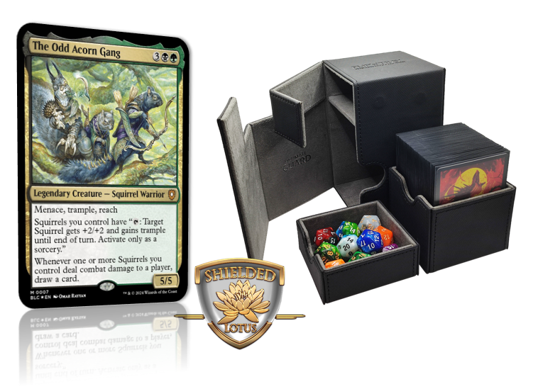 MTG Magic the Gathering Commander Deck - The Odd Acorn Gang (Squirrels & Tokens)