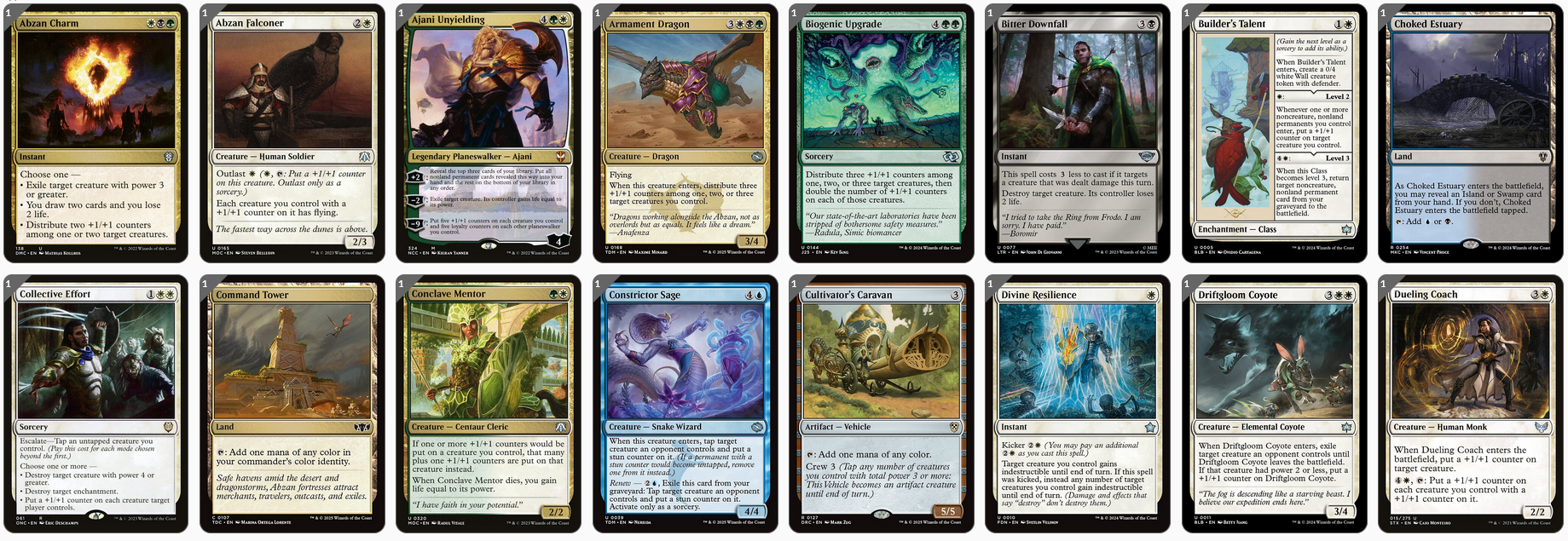 MTG Magic the Gathering Commander Deck - Atraxa, Praetors' Voice (+1/+1 Counter)