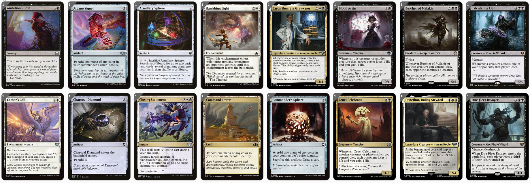 MTG Magic the Gathering Commander Deck - Teysa Karlov (Death by Tokens)