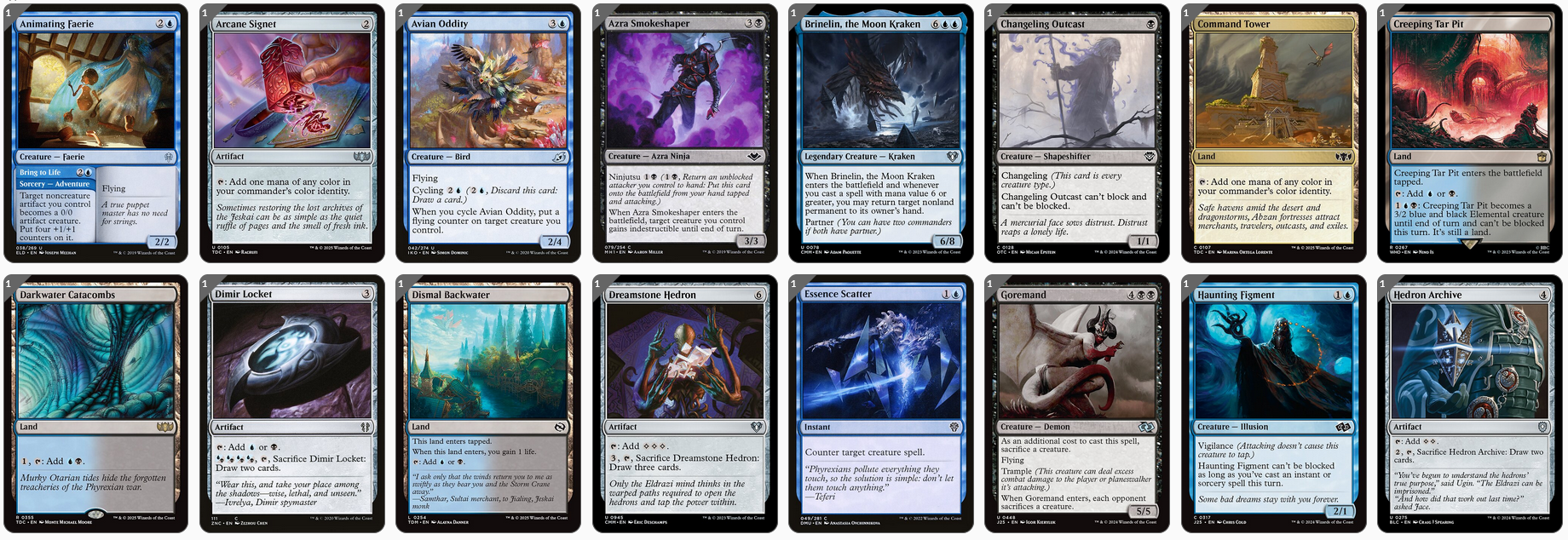 MTG Magic the Gathering Commander Deck - Runo Stromkirk (Meereskreaturen)