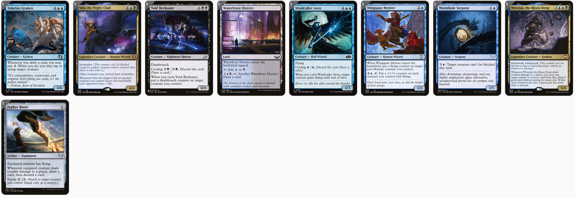 MTG Magic the Gathering Commander Deck - Runo Stromkirk (Meereskreaturen)