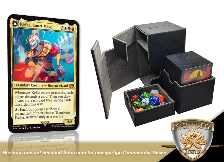MTG Magic the Gathering Commander Deck - Kefka, Court Mage (Grixis)