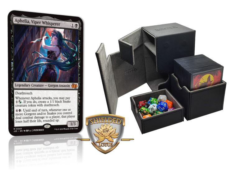MTG Magic the Gathering Commander Deck - Aphelia, Viper Whisperer (Snakes)