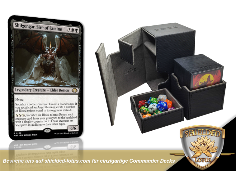 MTG Magic the Gathering Commander Deck - Shilgengar, Sire of Famine (Blood Angels)