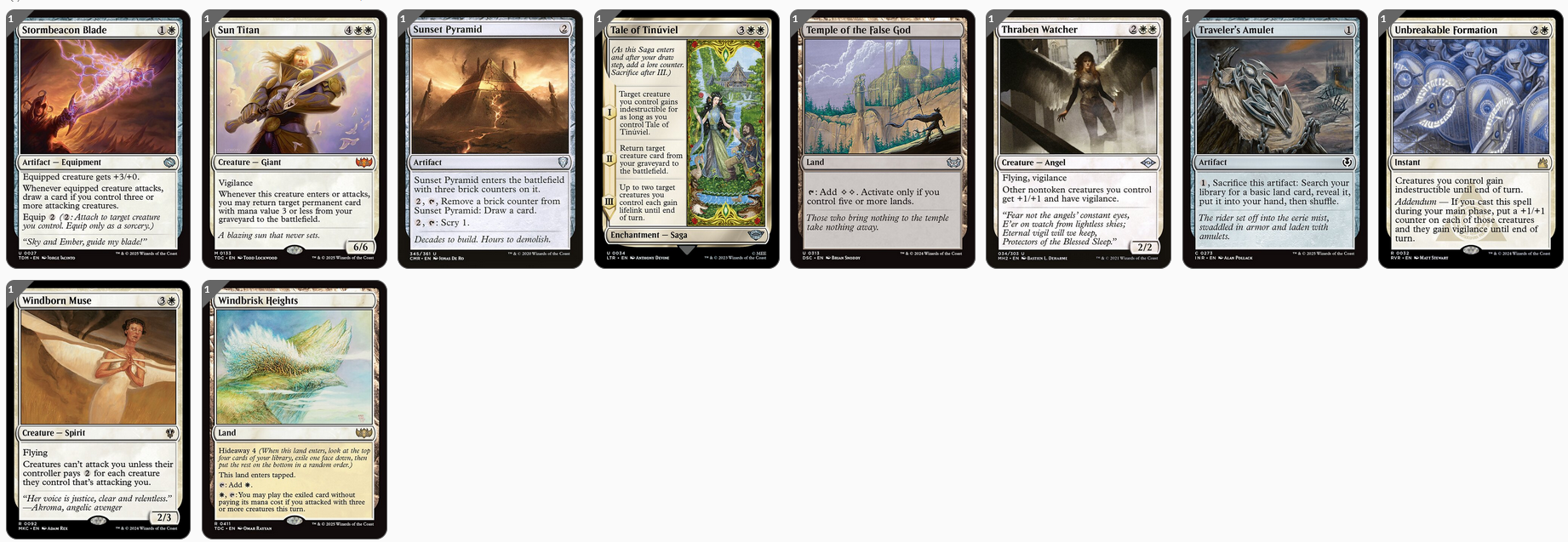 MTG Magic 100-Karten Commander Deck - Akroma, Angel of Wrath (Engel)