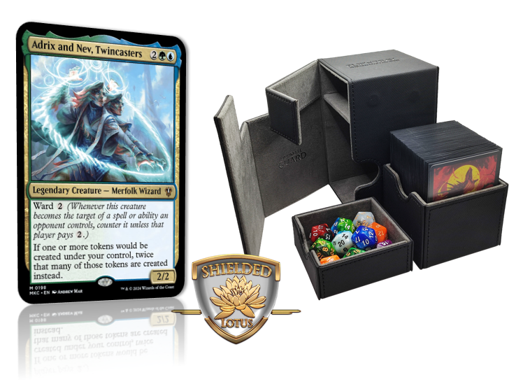 MTG Magic the Gathering Commander Deck - Adrix and Nev, Twincasters (Tokens)