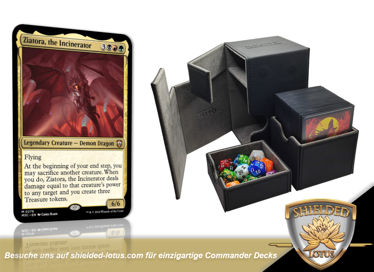 MTG Magic the Gathering Commander Deck - Ziatora, the Incinerator