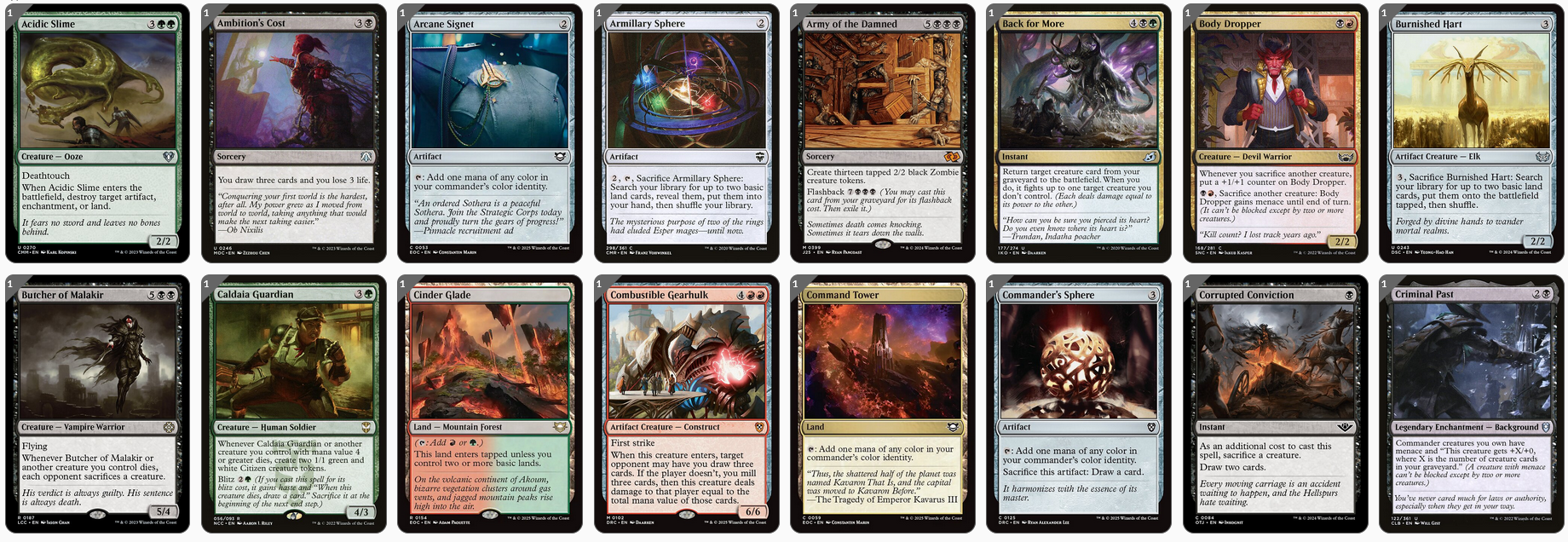 MTG Magic the Gathering Commander Deck - Ziatora, the Incinerator