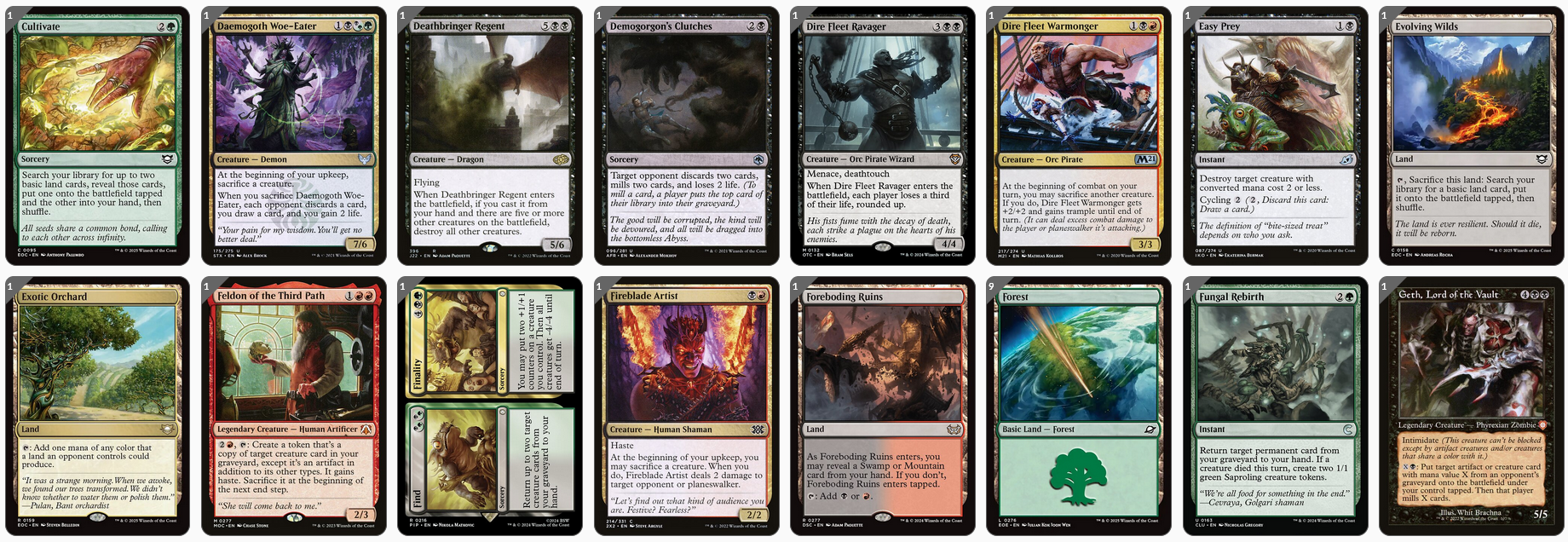 MTG Magic the Gathering Commander Deck - Ziatora, the Incinerator